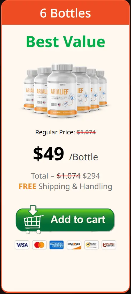 arialief 6 bottle